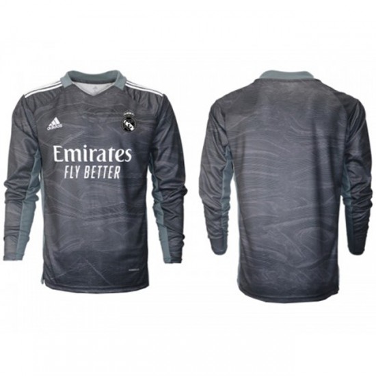 Camisola Real Madrid Guarda-redes Equipamento Primeiro 2021-2022 Manga Comprida
